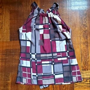 Banana Republic High Neck Blouse Petite Small